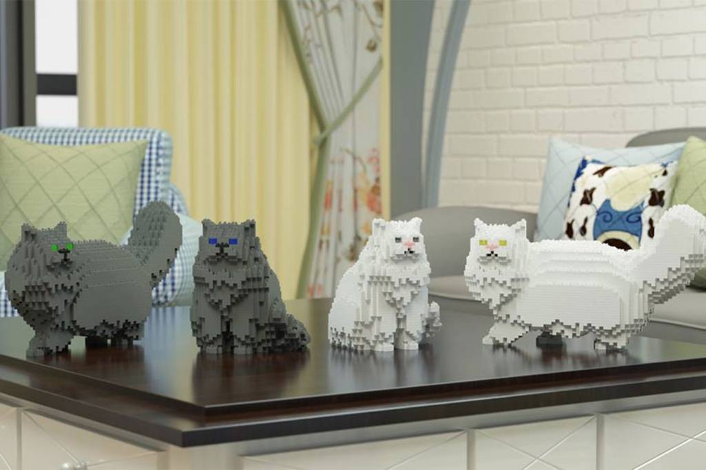 gatos de LEGO