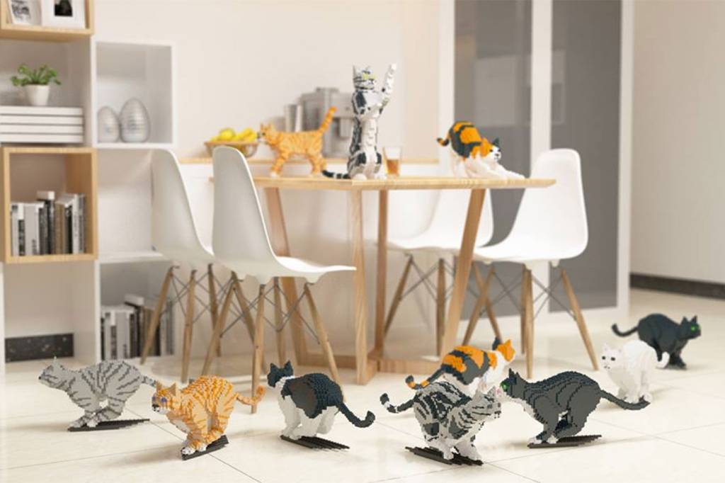 gatos de LEGO