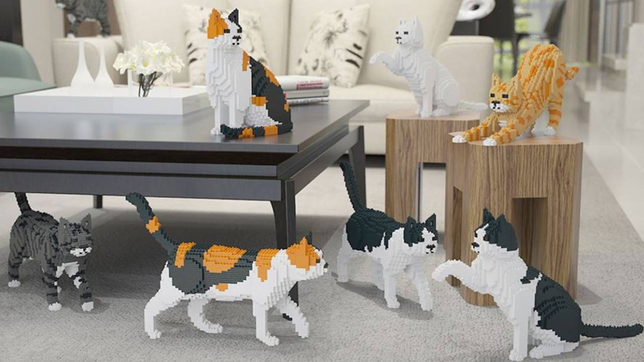 gatos de LEGO