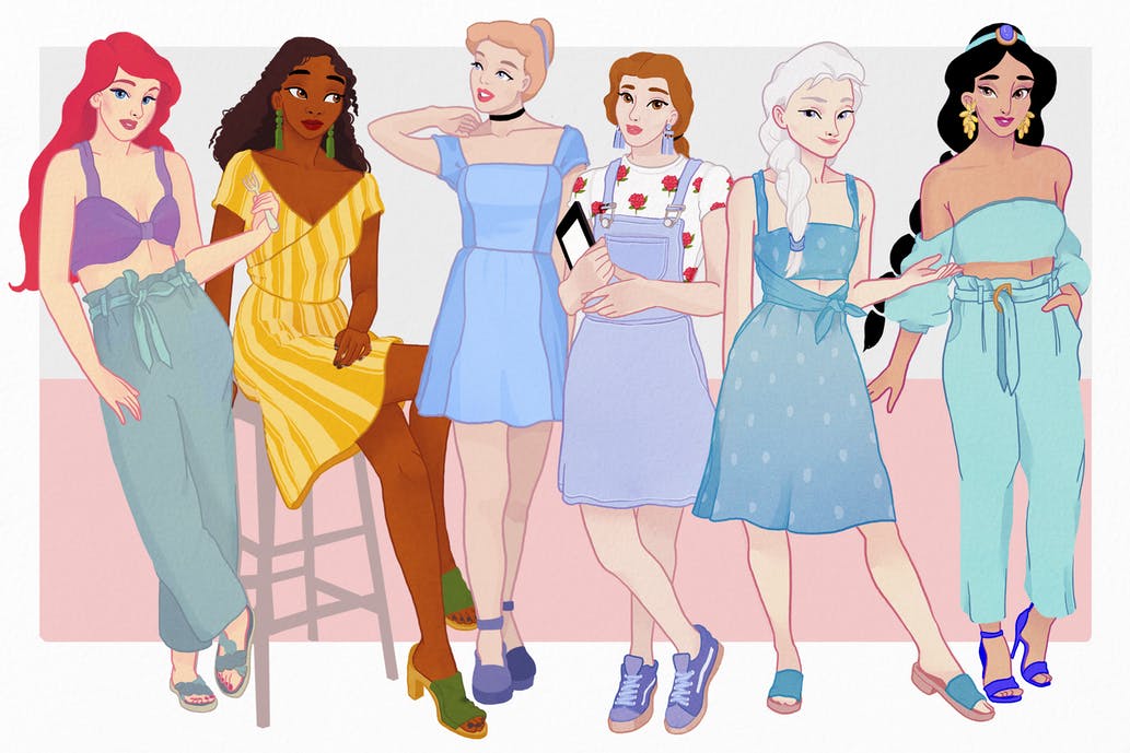 E se as princesas da Disney morassem em tiny houses?