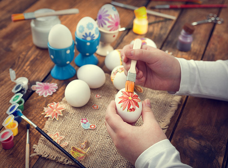 ovos decorados