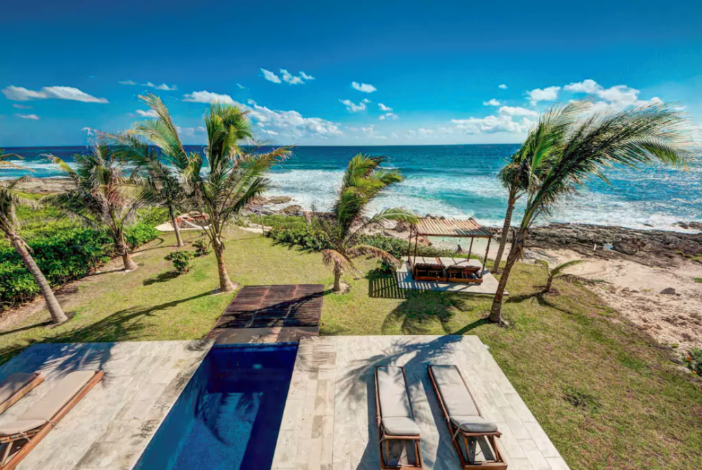 <a href="https://www.airbnb.com.br/rooms/17641356">Riviera Maya</a>, no M&eacute;xico.
