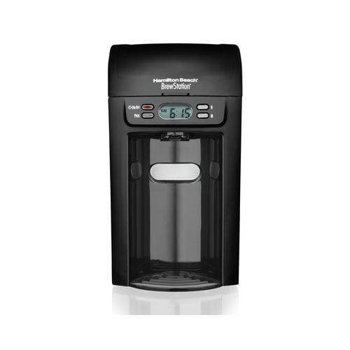 A cafeteira elétrica Hamilton Beach Brewstation (127 v) custa R$ 273 nas Lojas Americanas.