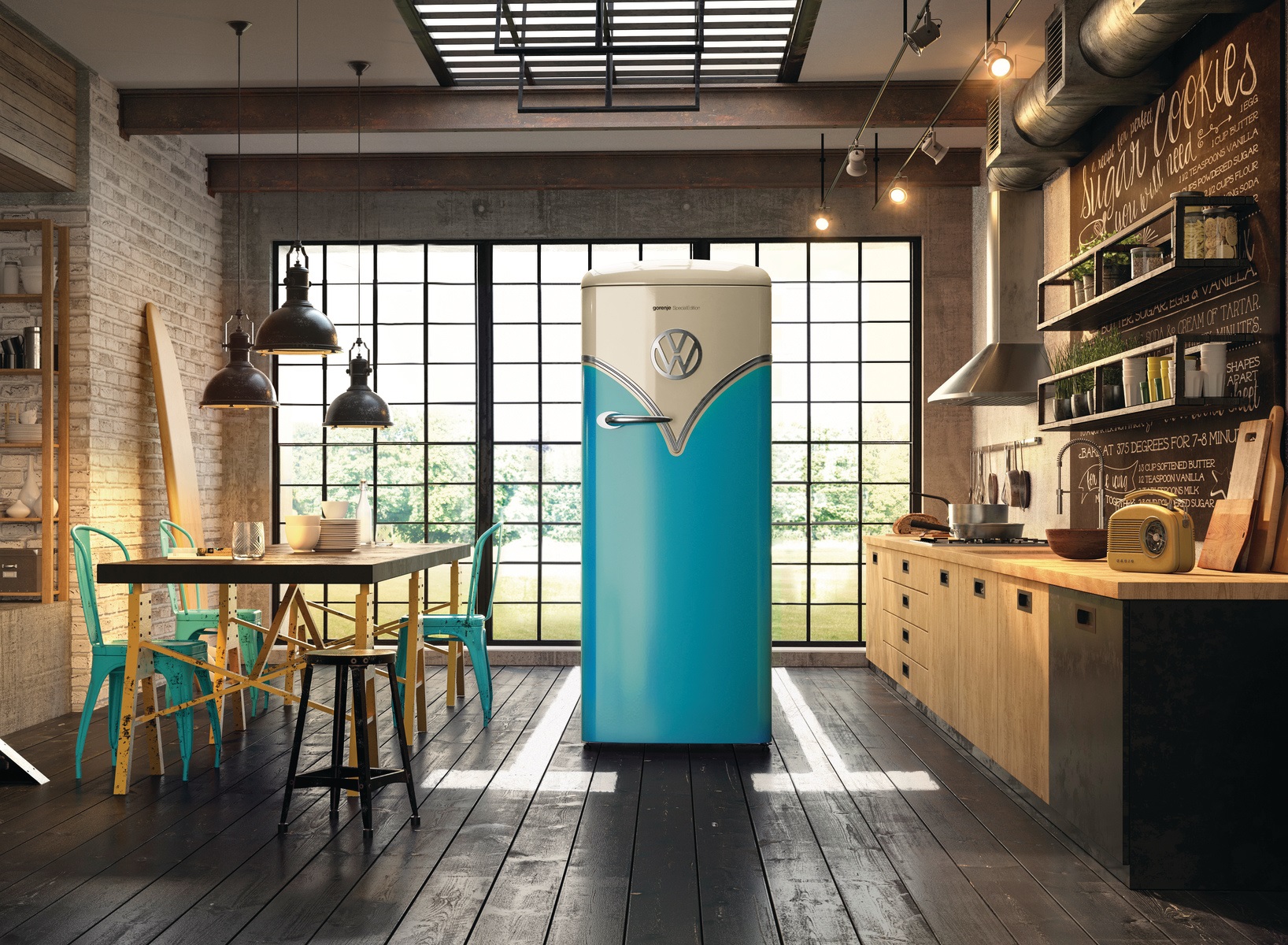 10 refrigeradores retrô para dar um toque vintage à cozinha