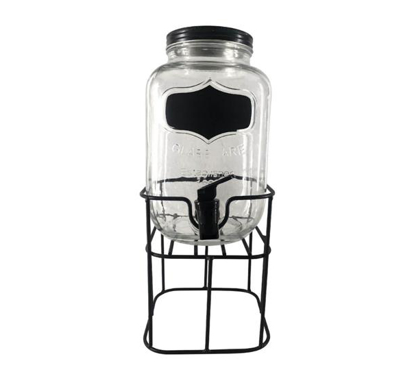A <a href="https://www.gotoshop.com.br/UtilidadesDomesticas/GarrafasTermicasJarras/Jarras/suqueira-de-vidro-com-suporte-37-litros-12734291.html?utm_source=sites&utm_medium=matéria_CC&utm_campaign=produtos&utm_content=201806">suqueira de vidro</a> com suporte (3,7 litros) custa R$ 125.