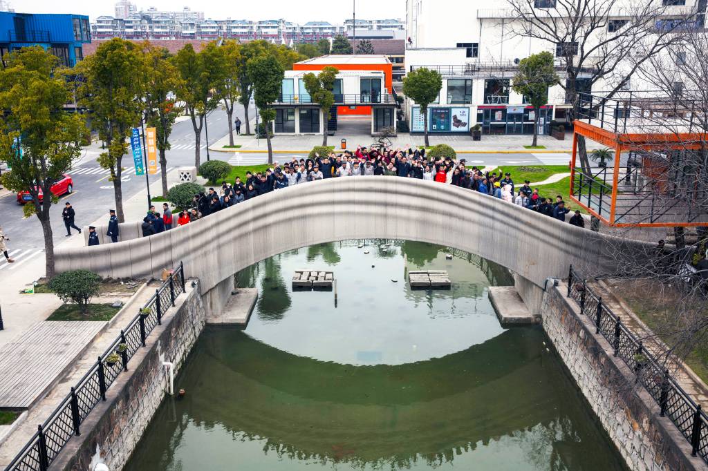 Ponte impressa em 3D Ponte impressa em 3D