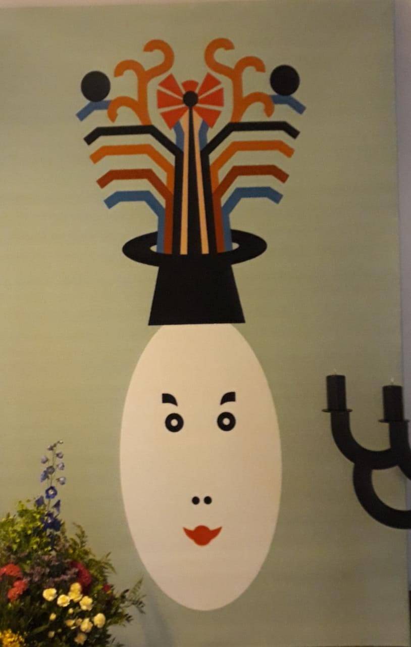 E teve homenagem para Alessandro Mendini, falecido neste ano. Aconteceu na Mediateca Santa Teresa, mesmo espa&ccedil;o em que a Moooi apresentou sua cole&ccedil;&atilde;o.