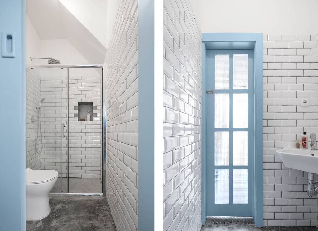Casa Zaire 5 Casa colorida em Portugal organiza tudo em 30 m2