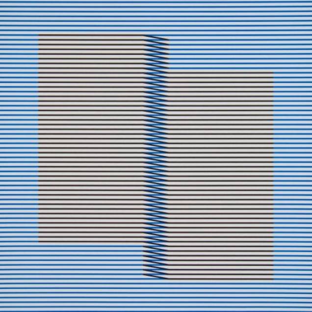 Induction du Jaune Tepuy 1, de Carlos Cruz-Diez - 2018 Induction du Jaune Tepuy 1, de Carlos Cruz-Diez - 2018
