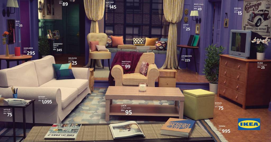 Sala Friends por IKEA Sala Friends por IKEA