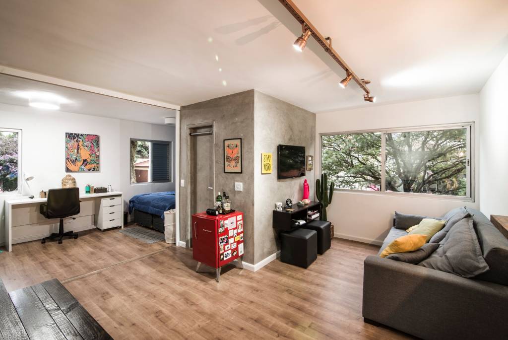 Apartamento com décor descolado Vila Madalena (4) Apartamento com décor descolado Vila Madalena (4)