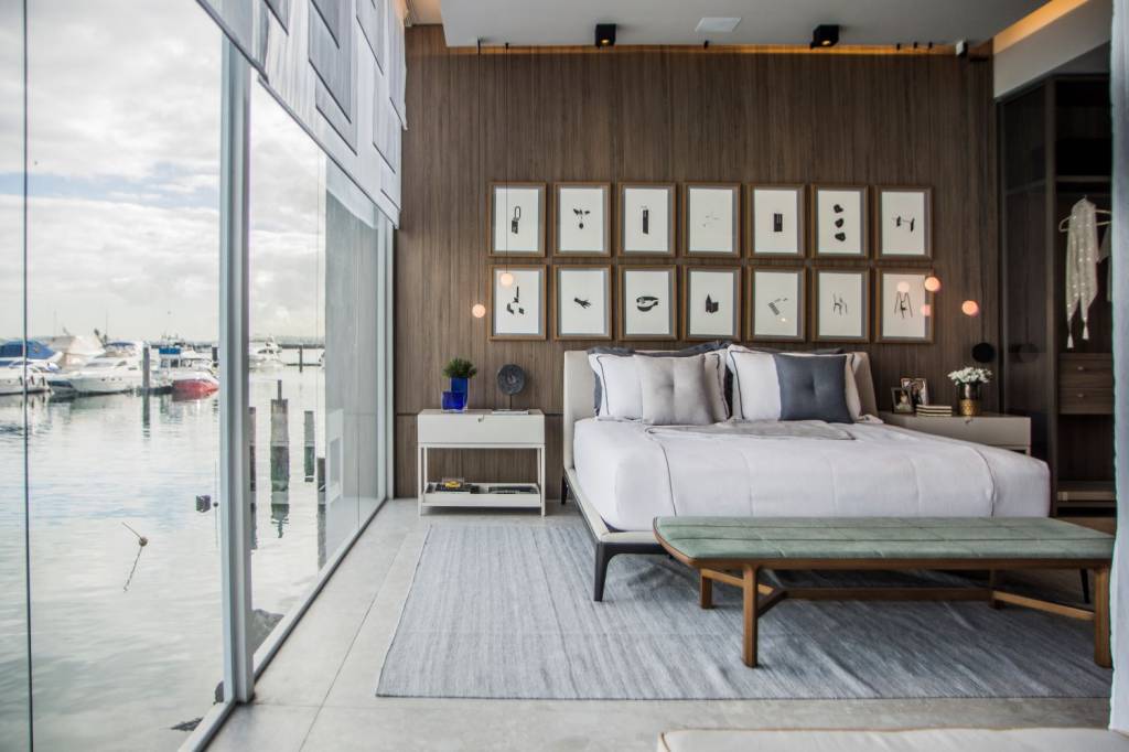 Tulum - M&aacute;rio Figueiredo. O loft aconchegante e moderno &eacute; ideal para uma pessoa que gosta de admirar a natureza. A madeira e os tons neutros s&atilde;o utilizado para dar a sensa&ccedil;&atilde;o de relaxamento, sem roubar a cena da vista no exterior do ambiente.