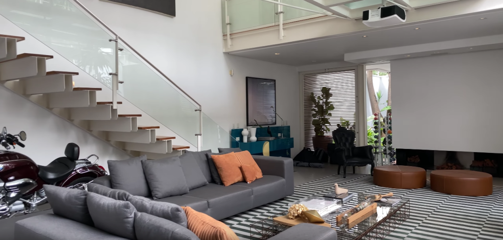 Sustentável e com parede de escalada, conheça a casa de Consuelo Jorge