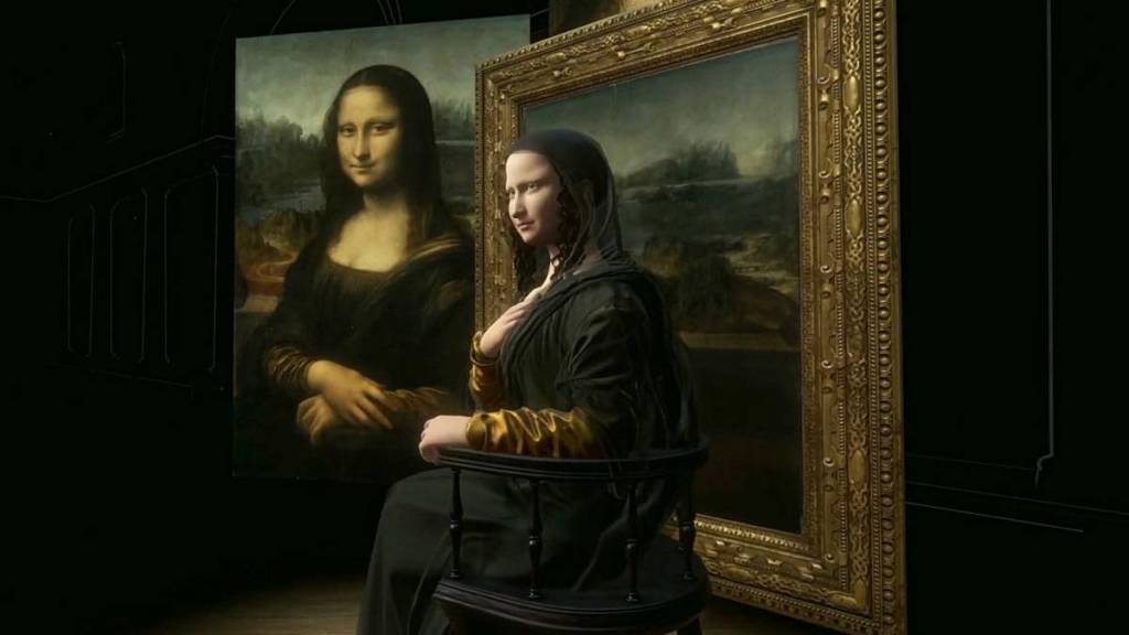 Museu do Louvre recria a Mona Lisa em 3D em homenagem a Da Vinci