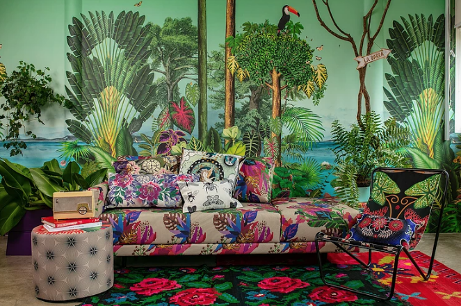 As estampas de Adriana Barra invadem o universo do morar