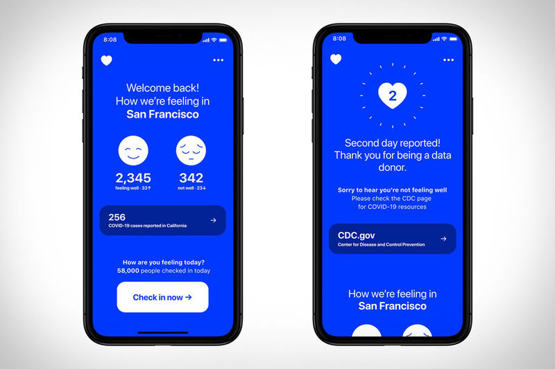Combata o Coronavírus diariamente em 30 segundos com o app “How We Feel”