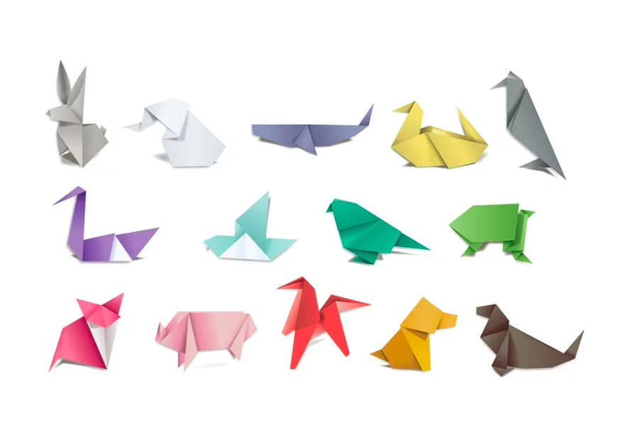 O origami é uma ótima atividade para ser feita em casa com a criançada