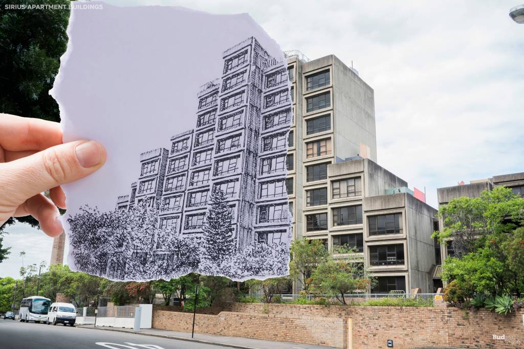 Este edif&iacute;cio residencial bruto recebeu o nome da estrela mais brilhante do c&eacute;u. No entanto, o bloco em si &eacute; brilhante em conceito e n&atilde;o em est&eacute;tica. Aparentemente constru&iacute;do a partir de caixas de sapatos de concreto empilhadas, o Sirius tem um tom de cinza sujo da d&eacute;cada de 1970, muito retr&ocirc; &ndash; mas a forma e o fluxo da estrutura fazem dele um verdadeiro edif&iacute;cio <em>superstar</em>, o que o salvou de ser demolido no in&iacute;cio deste ano.