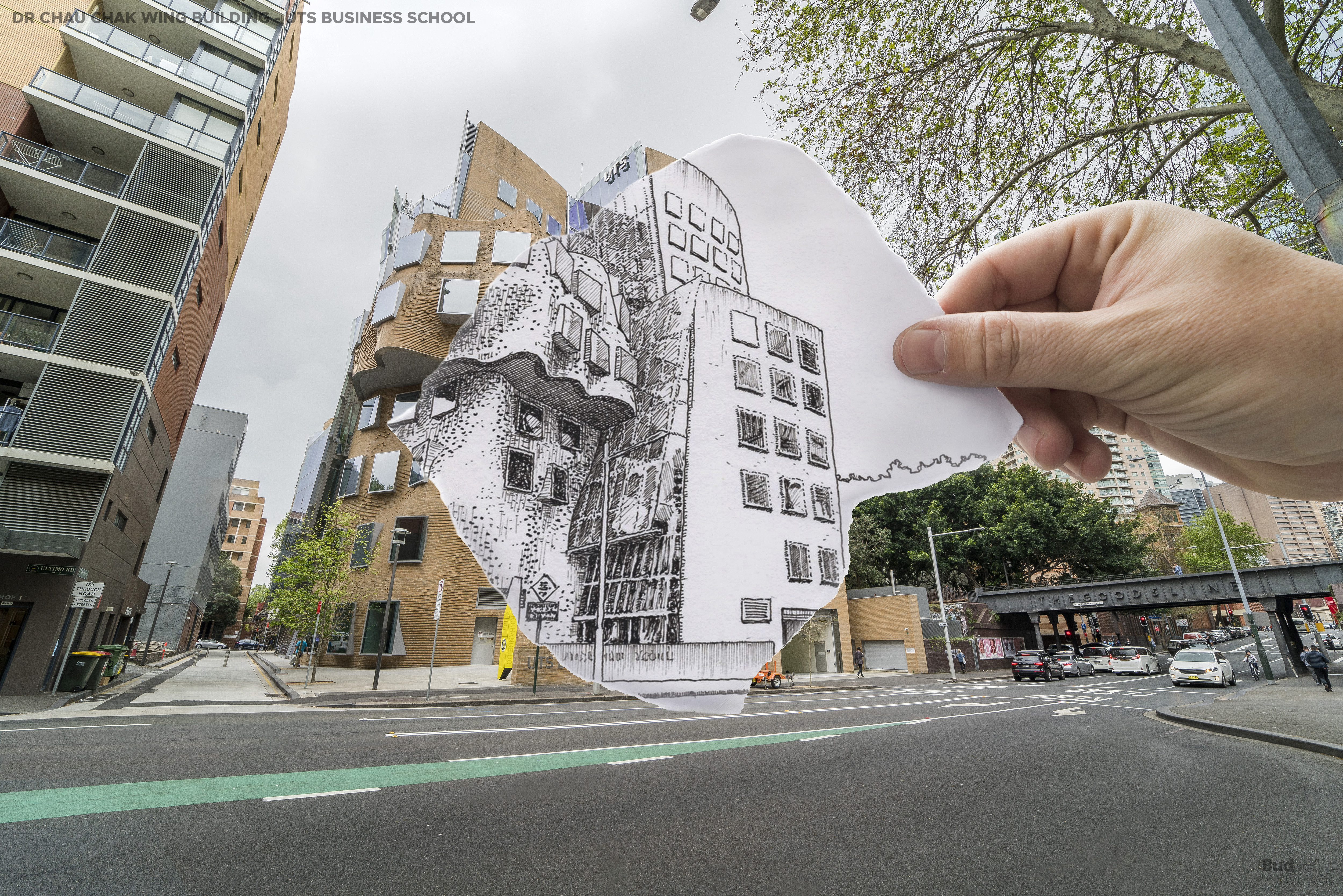 &ldquo;O mais bonito saco de papel marrom j&aacute; visto&rdquo; foi lan&ccedil;ado pelo &ldquo;arquiteto mais importante da nossa &eacute;poca&rdquo;, em 2015. O pr&eacute;dio da Business School de Frank Gehry, na Universidade de Tecnologia de Sidney, &eacute; composto de madeira sustent&aacute;vel e mais de 300.000 tijolos especialmente feitos e colocados &agrave; m&atilde;o um por um.