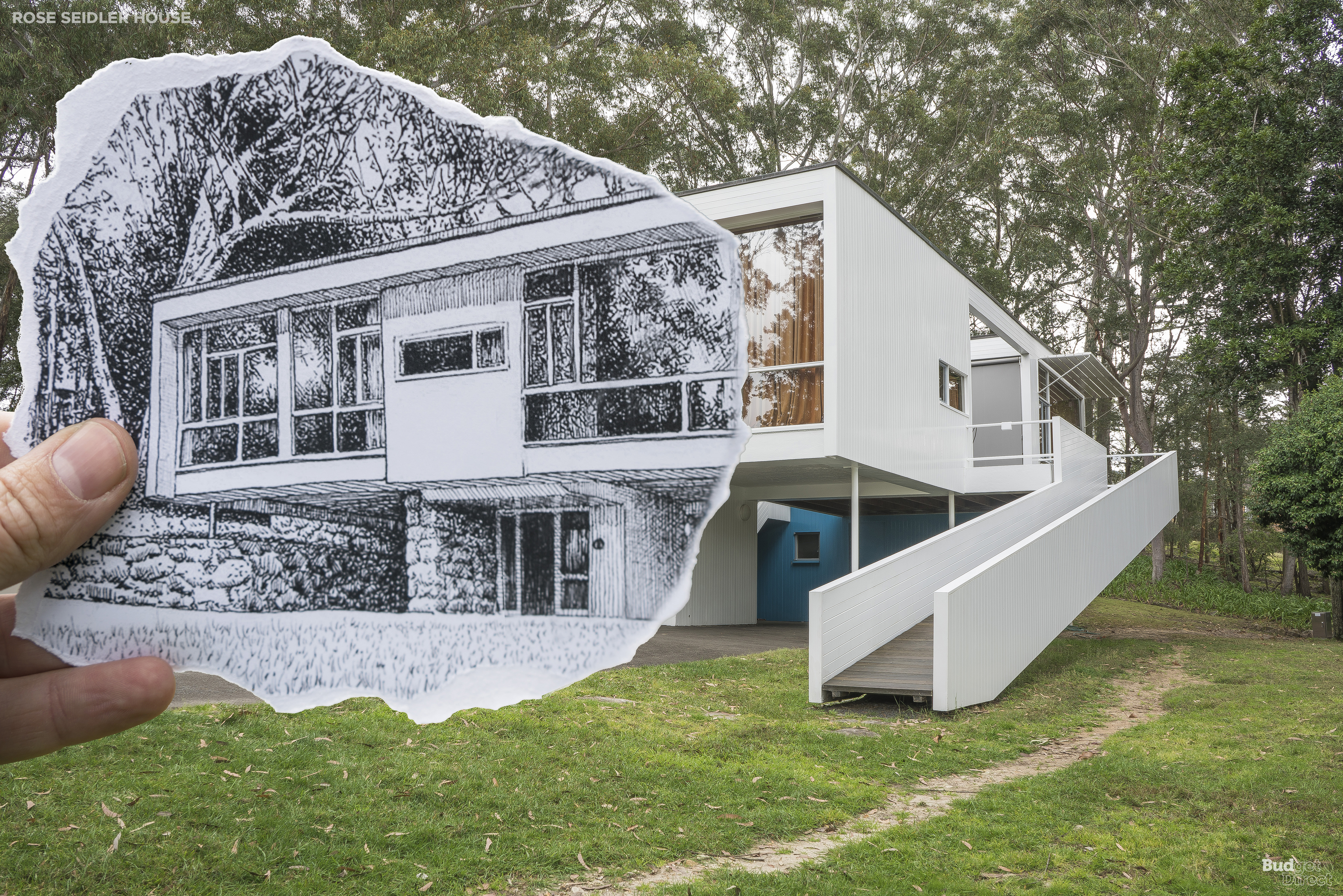O arquiteto Harry Siedler foi um dos primeiros na Austr&aacute;lia a explorar o legado da Bauhaus atrav&eacute;s de suas constru&ccedil;&otilde;es. A Casa Rose Seidler &ndash; sua primeira comiss&atilde;o &ndash; demonstra a influ&ecirc;ncia da famosa escola de arte alem&atilde; atrav&eacute;s de seu minimalismo e da harmonia geom&eacute;trica. Embora se diga que a casa est&aacute; no estilo "modernista internacional", Siedler enfatizou que esse era mais um conjunto de princ&iacute;pios em evolu&ccedil;&atilde;o do que um estilo. Esta casa, que ele construiu para sua m&atilde;e, continua sendo uma obra influente na cena da arquitetura australiana e internacional.