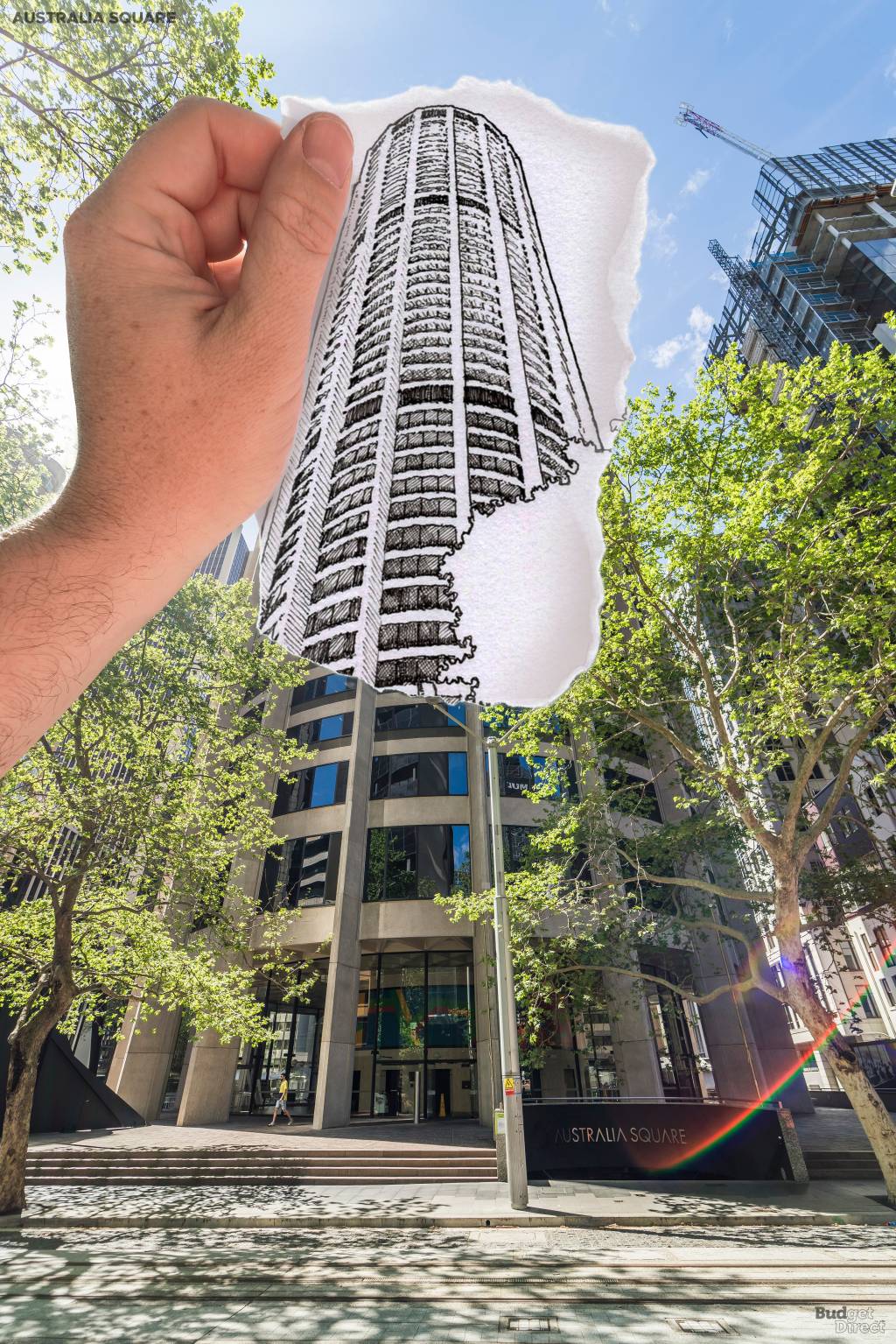 O antigo pr&eacute;dio mais alto de Sydney &eacute; t&atilde;o elegante e ambicioso que inspirou gera&ccedil;&otilde;es de habitantes locais. "O melhor e mais alto edif&iacute;cio da Austr&aacute;lia, uma resolu&ccedil;&atilde;o perfeita de geometria racional, engenharia estrutural e forma heroica" n&atilde;o &eacute; um quadrado: &eacute; uma forma pr&oacute;xima a de um cone, composta por 20 segmentos geom&eacute;tricos. O nome vem do gr&aacute;fico em que foi constru&iacute;do. Tornar o pr&eacute;dio e suas janelas curvadas criava uma sensa&ccedil;&atilde;o mais &eacute;pica de expans&atilde;o, por dentro e por fora. Costelas curvas interligadas, colunas externas e revestimento estrutural est&atilde;o entre os elementos de design que mant&ecirc;m os arquitetos falando, mesmo que o efeito mais agudo do edif&iacute;cio tenha sido trazer um pouco do brilho e confian&ccedil;a do estilo americano a Sidney.