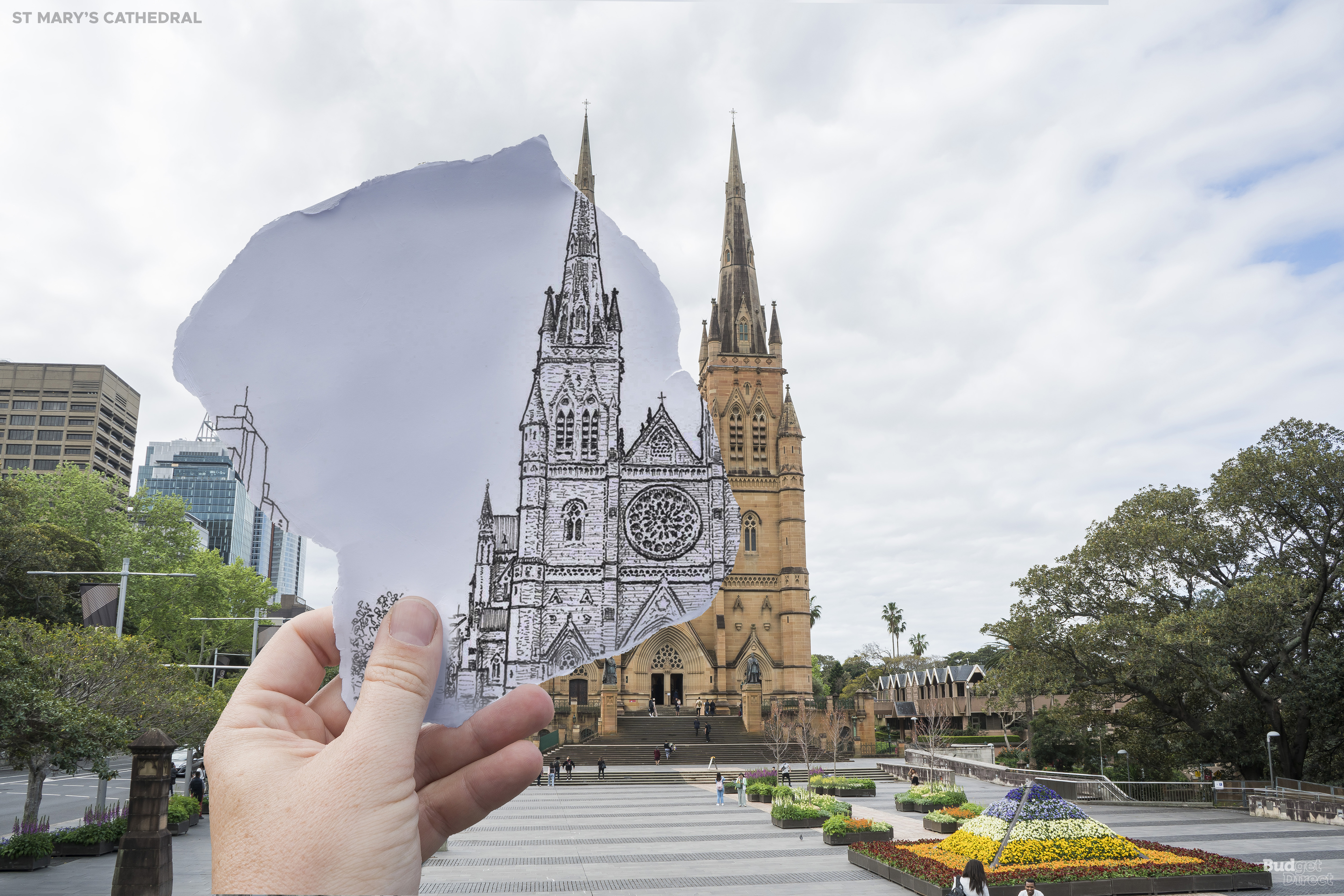 Nenhuma excurs&atilde;o pelos edif&iacute;cios g&oacute;ticos de Sidney est&aacute; completa sem uma tarde no St Mary's, uma catedral de estilo g&oacute;tico do Revivalismo de arenito, que levou mais de 60 anos para ser constru&iacute;da (e mais de um s&eacute;culo para adicionar os pin&aacute;culos). Se a fachada n&atilde;o tiver o brilho do neo-g&oacute;tico Grace Hotel, voc&ecirc; encontrar&aacute; o diabo nos detalhes: o piso em mosaico de terrazzo em forma de cruz da cripta, janelas rosadas e as g&aacute;rgulas amea&ccedil;adoras que brilham do c&eacute;u.