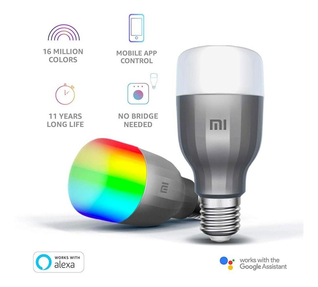 <b>Mi LED Smart Bulb:</b><span style="font-weight:400;"> L&acirc;mpada dispensa o uso de hub e oferece aplicativo para facilitar a instala&ccedil;&atilde;o e o uso. </span><i><span style="font-weight:400;">Pre&ccedil;o: R$159,99</span></i>