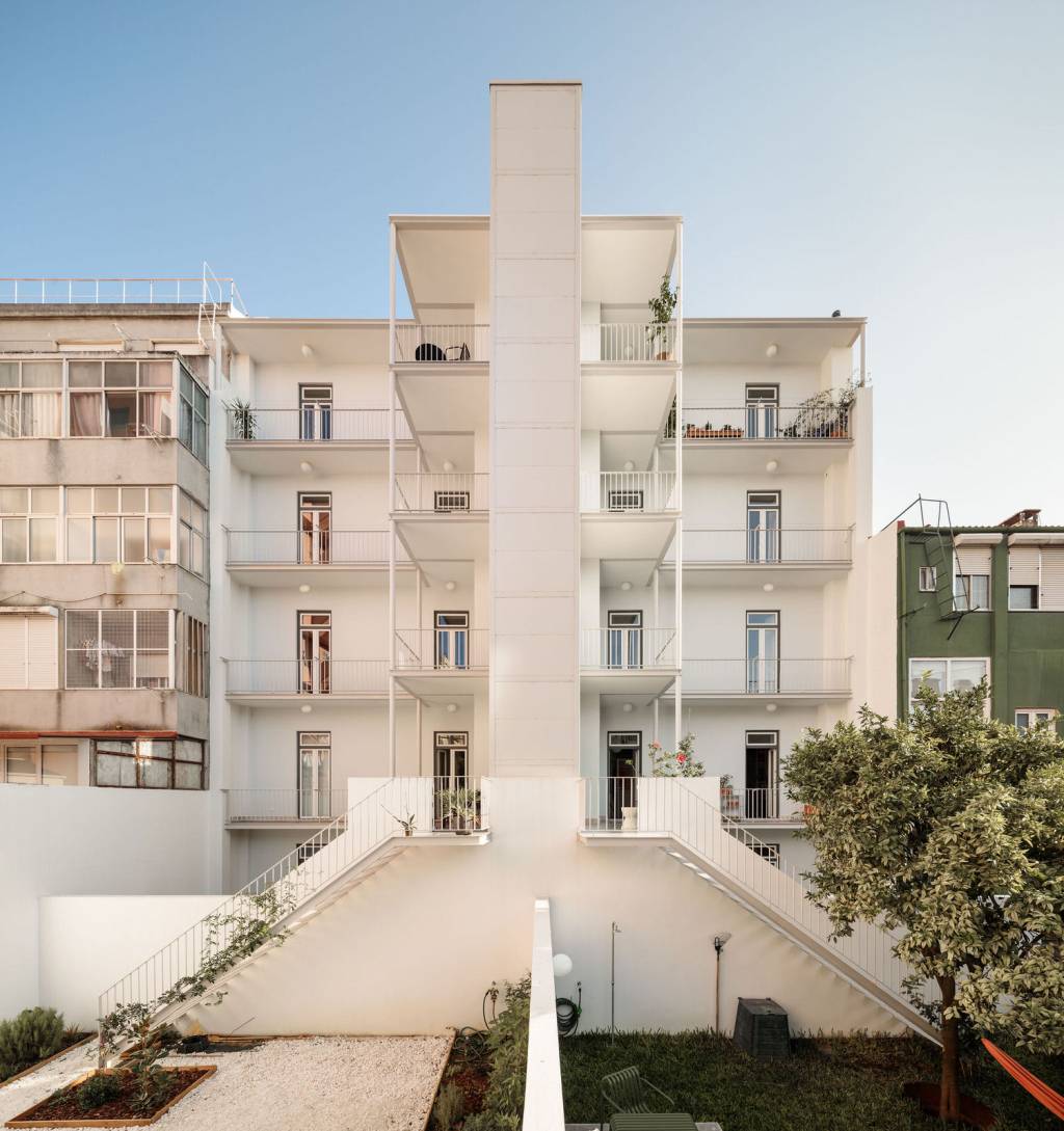 Reforma de prédio em Lisboa traz charme e sofisticação