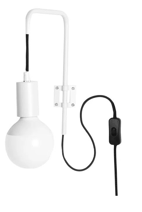 lista banheiro tokstock 02 Luminária industrial com lâmpada exposta