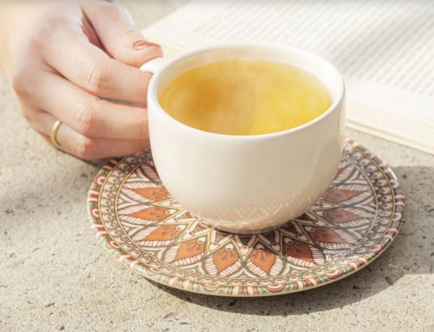 X&iacute;cara Ch&aacute; Winter Boho Havelis 198 ml &ndash; Porto Brasil, da Camicado