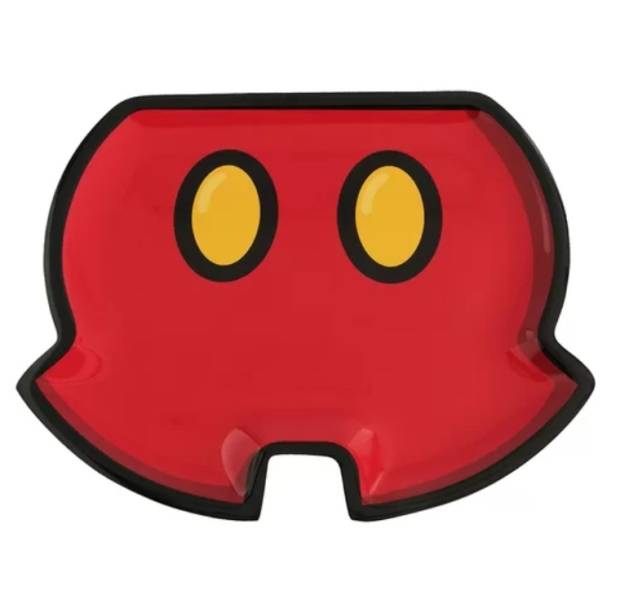 Prato de sobremesa do Mickey da Camicado Prato de sobremesa do Mickey da Camicado