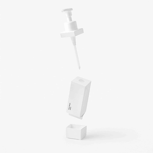 gif-sabão-nendo-thumb gif com dispenser sendo montado por encaixe
