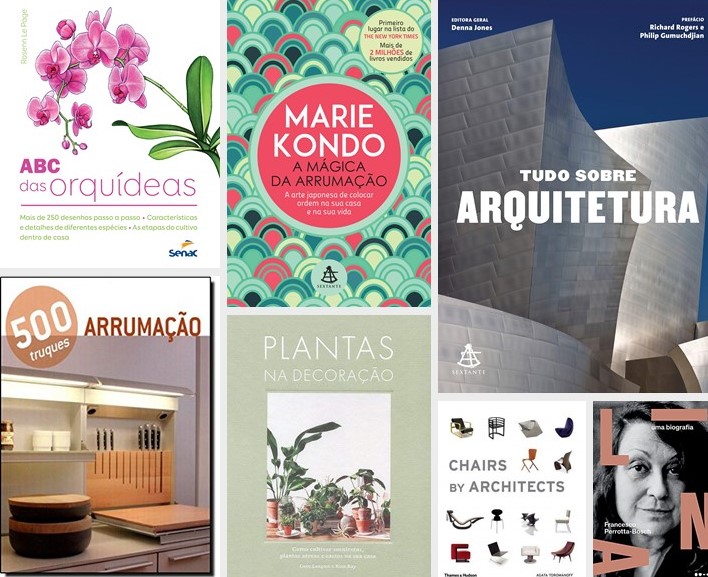 13 livros para quem ama decoração, arquitetura e jardinagem