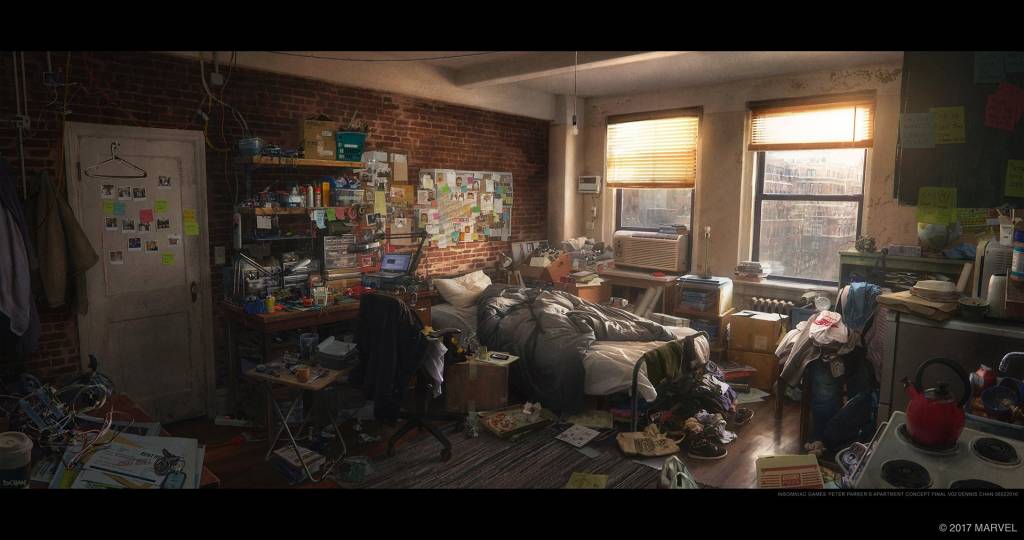 quartos-dos-personagens-de-videogames-casa.com-2-quarto-do-peter-spider-man quartos-dos-personagens-de-videogames-casa.com-2-quarto-do-peter-spider-man