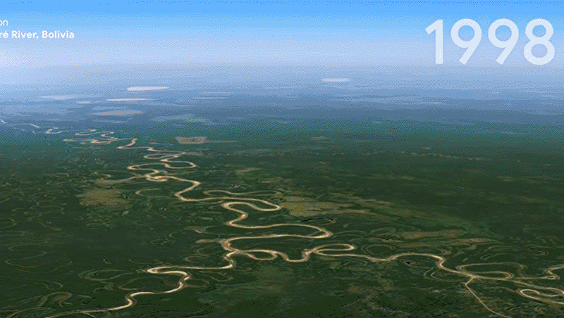 Tempo acabando: timelapse do Google mostra impactos de mudanças climáticas