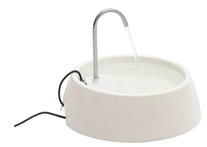 Gatos gostam de água corrente. Por isso, essa fonte pode ser interessante para se ter em casa Gatos gostam de água corrente. Por isso, essa fonte pode ser interessante para se ter em casa