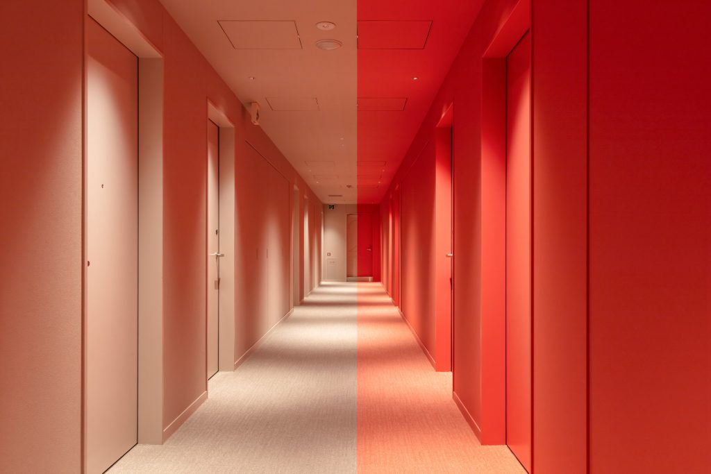 Hotel-tem-quarto-com-duas-cores-dezeen 08