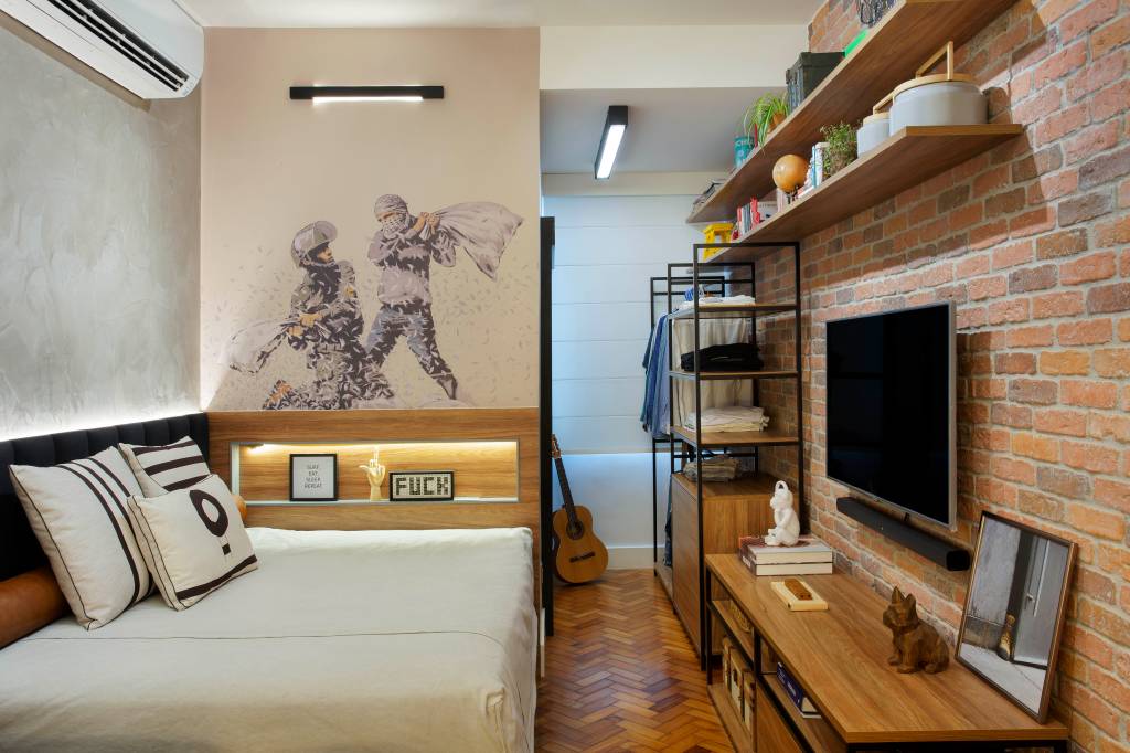 Apartamento em Ipanema de 29m² assinado por PAULA MULLER (fotos Juliano Colodeti, MCA Estúdio) – foto 8 Apartamento em Ipanema de 29m² assinado por PAULA MULLER (fotos Juliano Colodeti, MCA Estúdio) – foto 8