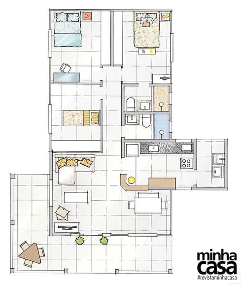 Casa de madeira pré-fabricada transforma-se em chalé rústico moderno