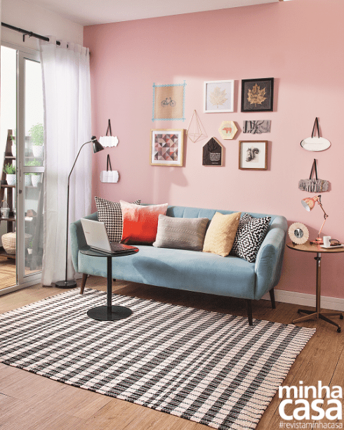 As cores delicadas que roubam a cena nesse ambiente criam uma atmosfera elegante e acolhedora! As cores delicadas que roubam a cena nesse ambiente criam uma atmosfera elegante e acolhedora!