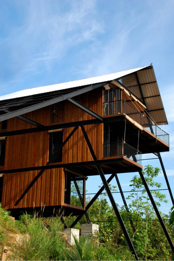 8 construções lindas feitas de bambu 8 construções lindas feitas de bambu