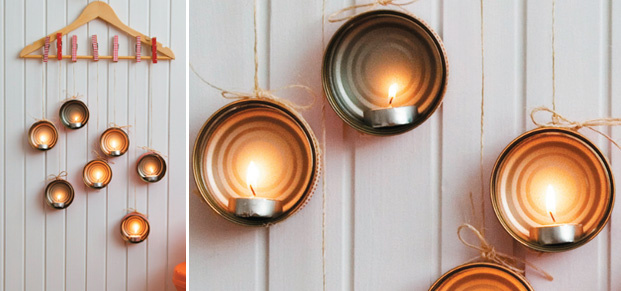 Transforme latinhas de atum em luminárias em 5 passos!