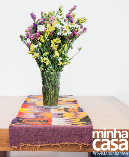 Na sala, o básico com toques criativos Na sala, o básico com toques criativos