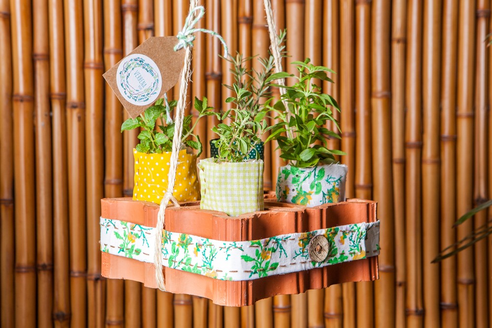 Faça você mesmo: vaso com cobogó para cultivar sua horta