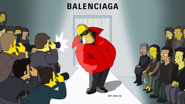 simpsons-balenciaga-ny-times simpsons-balenciaga-ny-times