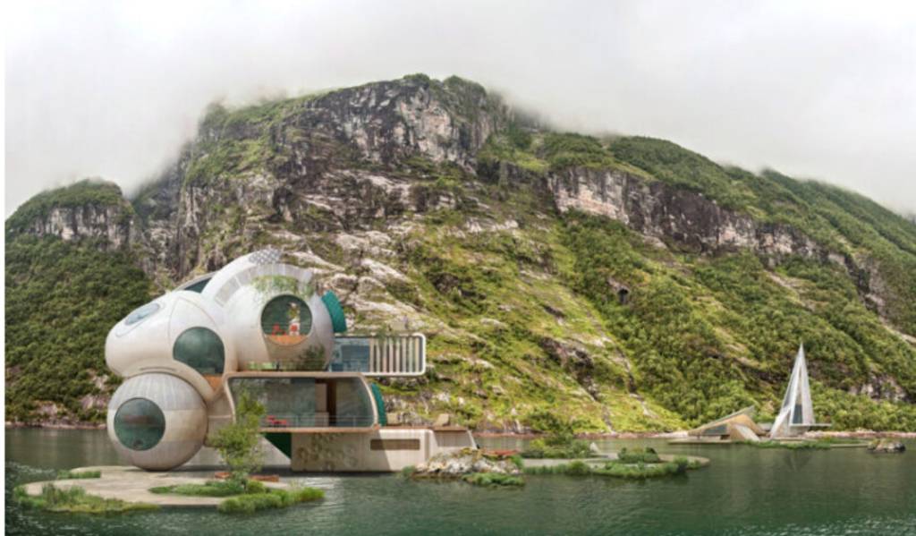 Cabanas parecem ficção científica mas foram inspiradas em filosofia