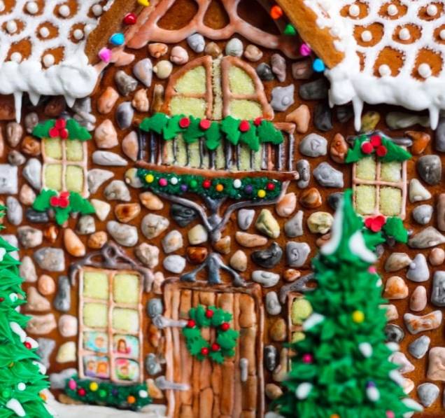 Gingerbread house de pedra Gingerbread house de pedra