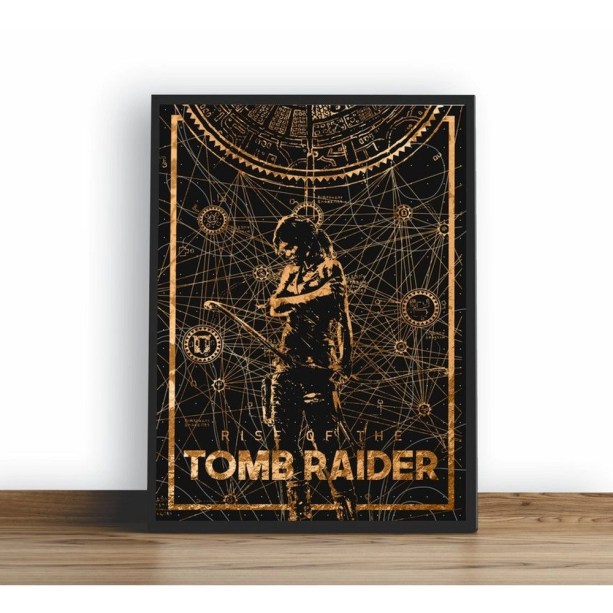 Quadro Tomb Raider, no Submarino Quadro Tomb Raider, no Submarino