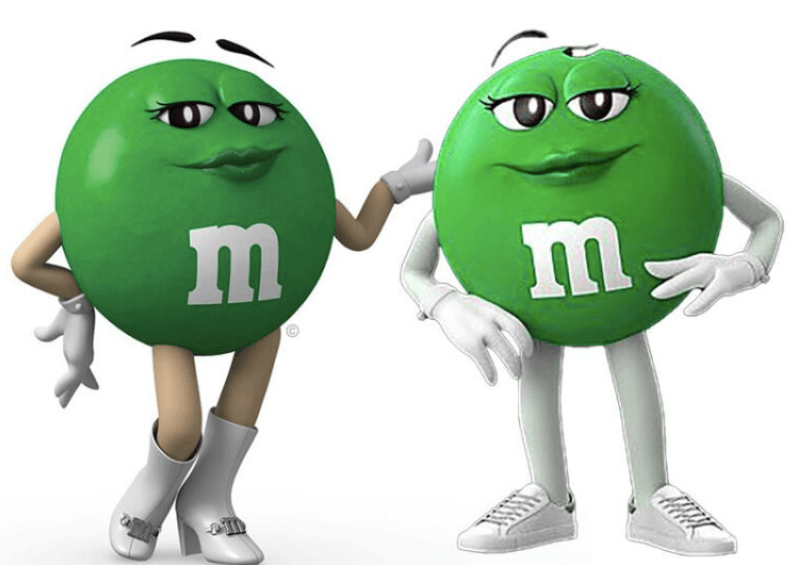 M&Ms-ganham-novos-designs-e-novas-personalidades-mudanca-verde