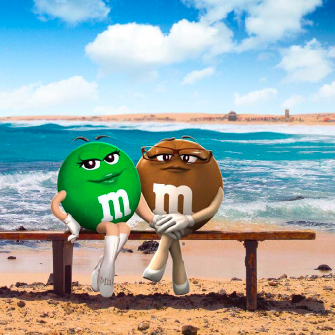 M&Ms-ganham-novos-designs-e-novas-personalidades-praia M&Ms-ganham-novos-designs-e-novas-personalidades-praia